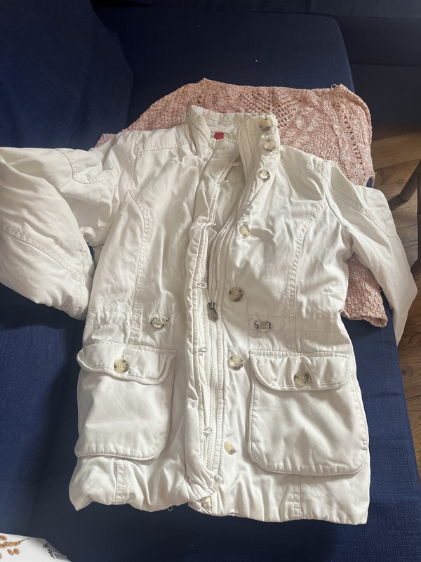 Abrigo blanco esprit 