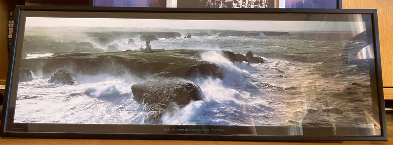 Lámina decorativa - faro costa