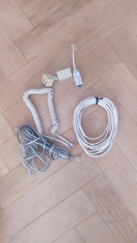 Cables y cosas telefonía fija