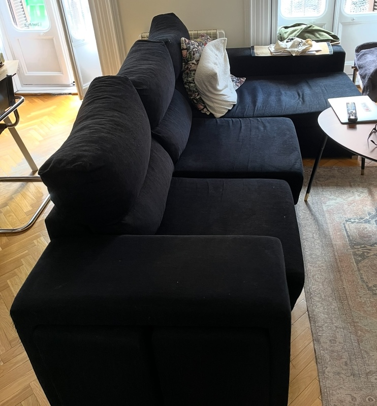 Regalo sofá 3 plazas con cheslong