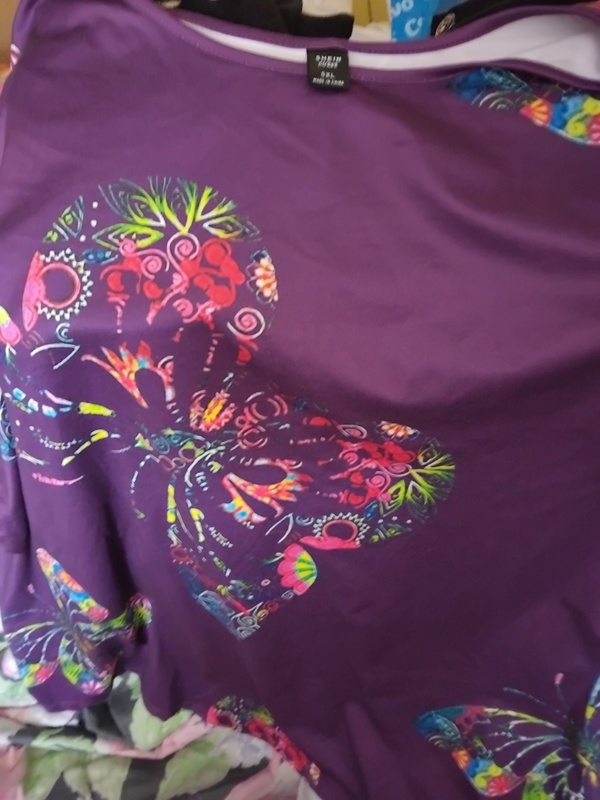 Top nuevo manga corta talla 5XL