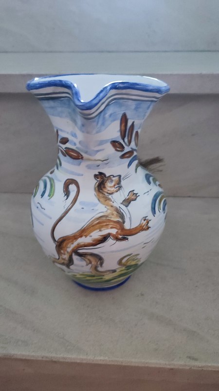 Jarrón de cerámica