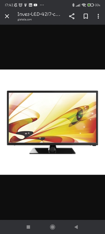 Televisor plano TV Inves