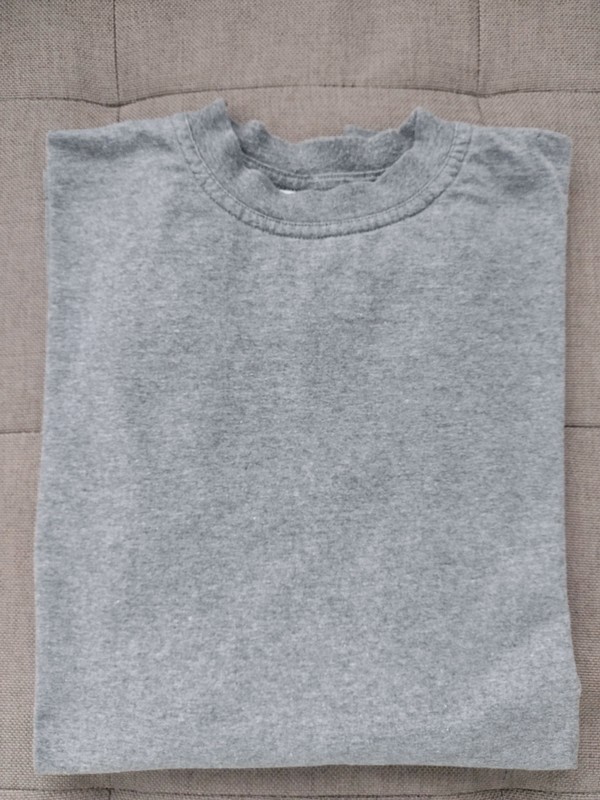 Camiseta Manga Larga Gris Hombre - Talla L (Decathlon)
