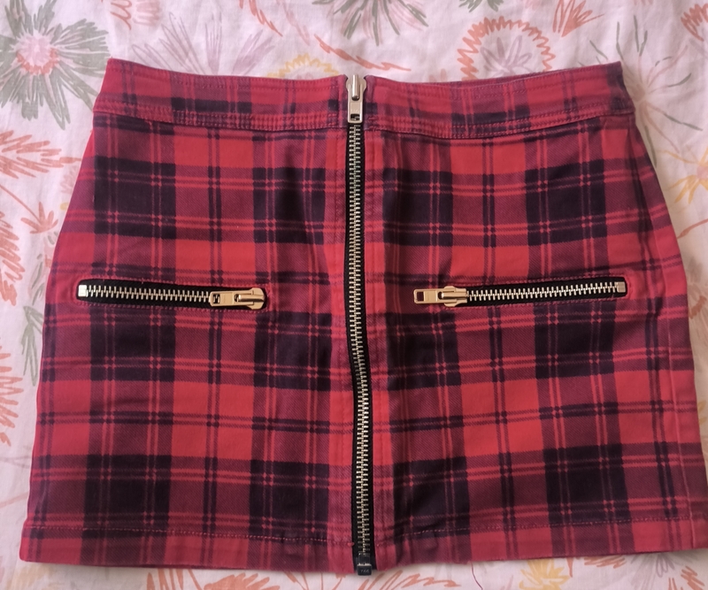Minifalda cuadros