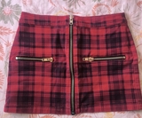 Minifalda cuadros
