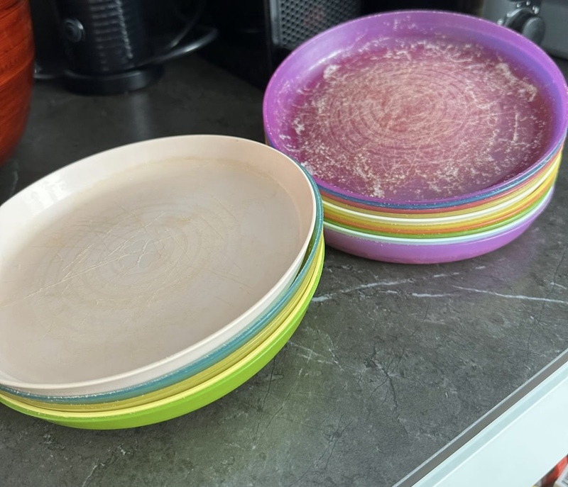 Platos/vasos plástico ikea