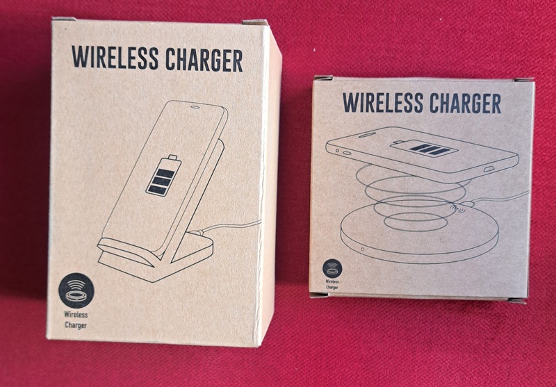 2 cargadores inalámbricos