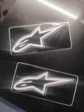 2 pegatinas Alpinestar