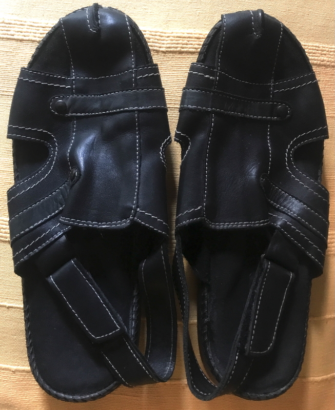 Sandalias de piel