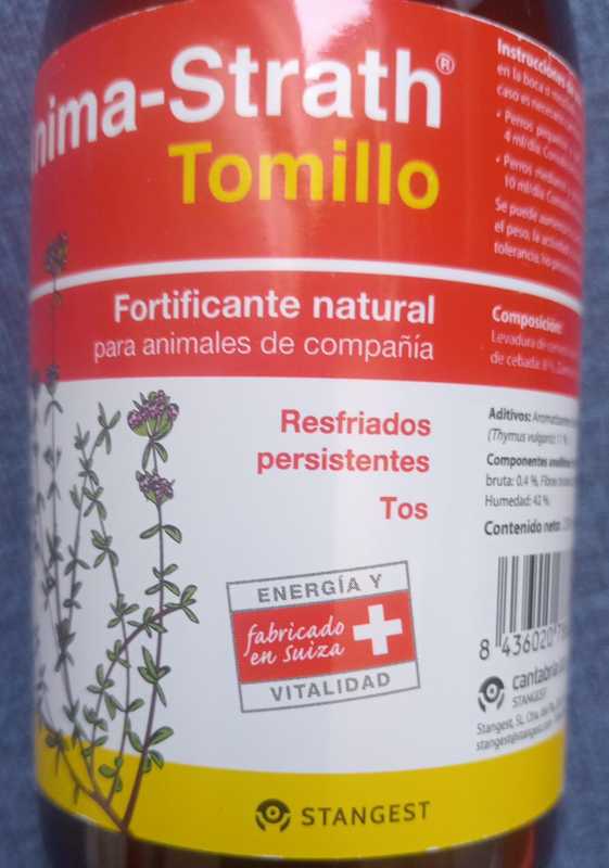 Tomillo para animales de compañía.