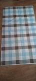Mantel a cuadros de plástico  para mesa de 6 sillas 