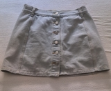 Minifalda-pantalón vaquera