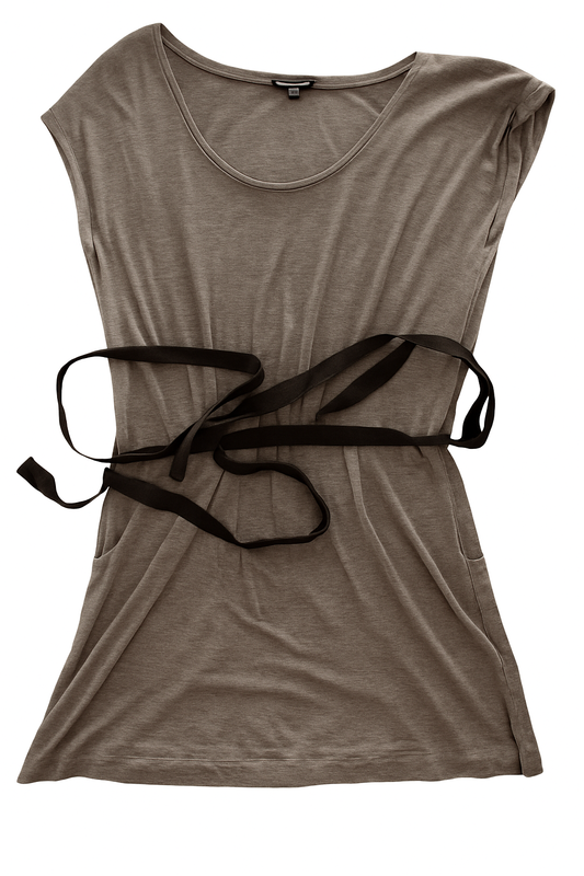 Vestido Massimo Dutti con cinturón - Talla M