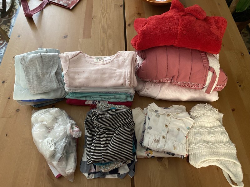 Ropa niña 3-12 meses