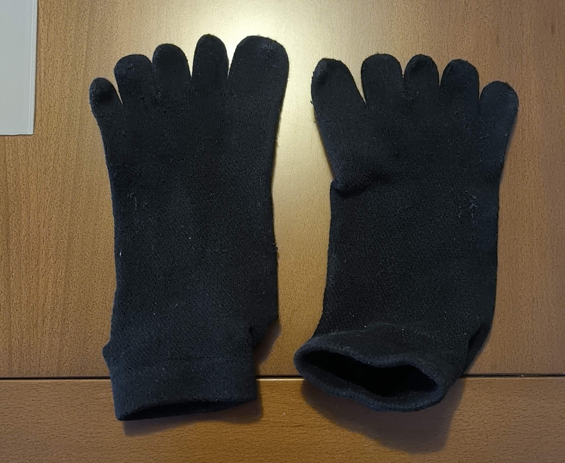 Calcetines con dedos