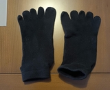 Calcetines con dedos