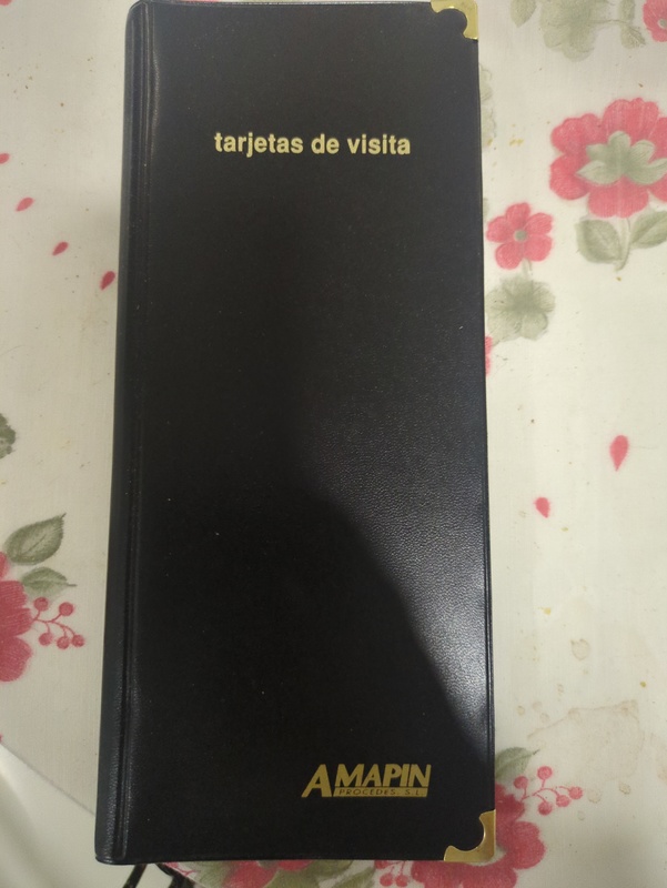 Tarjetero visitas