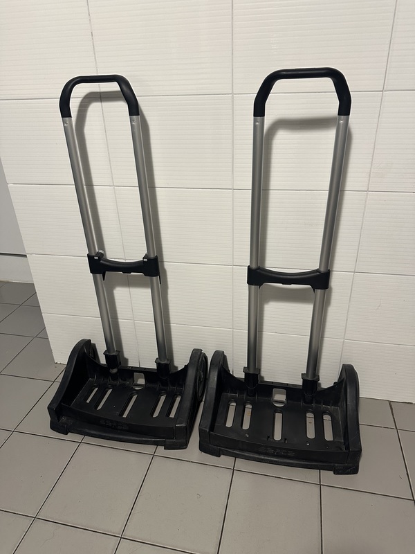 2 Porta mochilas Safta ruedas silenciosas