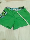 Traje de Baño corto verde