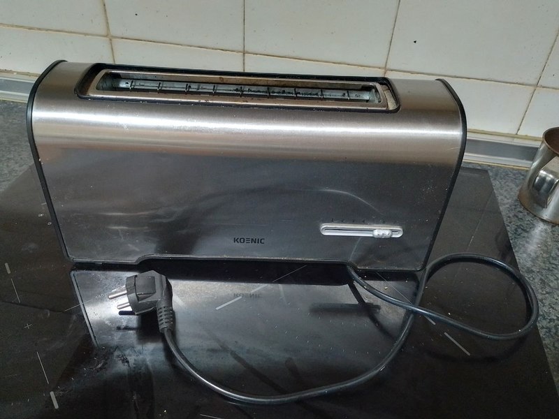 Tostadora, funciona pero no pilla bien el pan