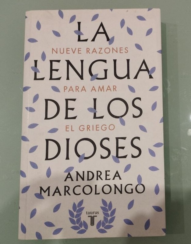 Libro de lingüística sobre el griego