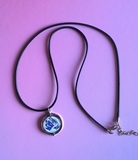 Collar giratorio rosa azul