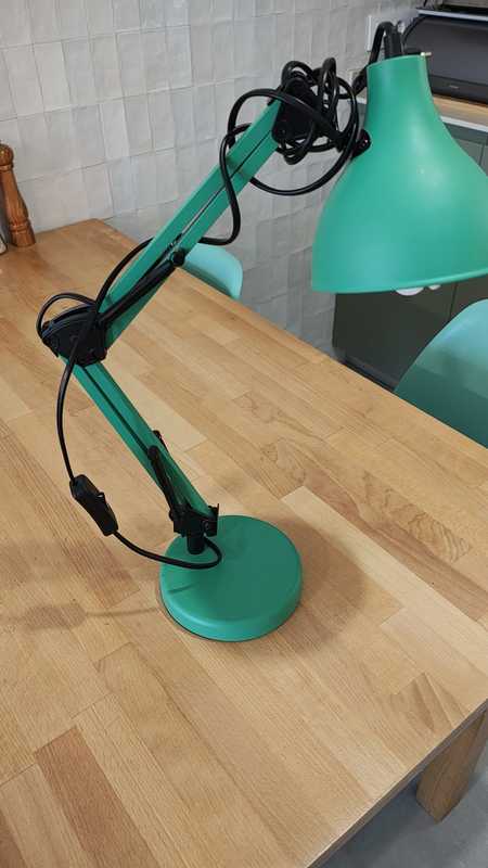 Flexo color verde agua