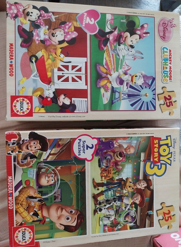 Puzzles para peques de Disney