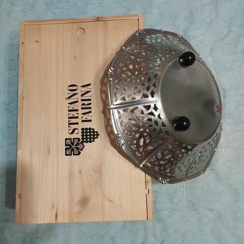 Estuche madera y frutero