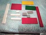   PIEZAS DE LEGO VARIOS TAMAÑOS 