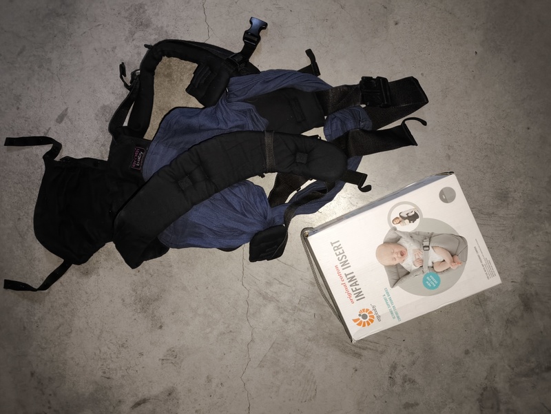 Mochila porteo nueva + ácomodador