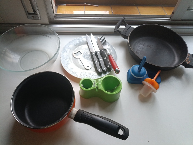 Regalo algunas cosas de cocina, junto o separado