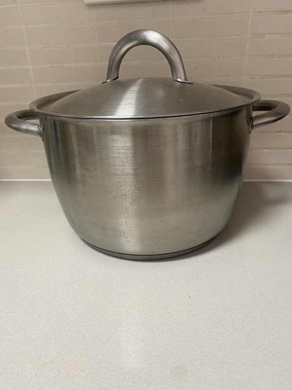 Regalo cazuela de acero - inducción 