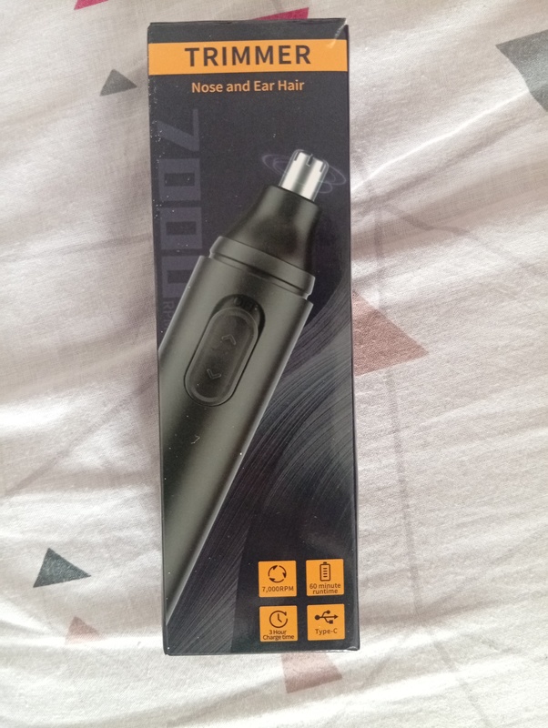 Cortapelo nariz y orejas a batería 