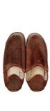 Babuchas marroquíes de cuero – Talla 8 (aprox. EU 46)