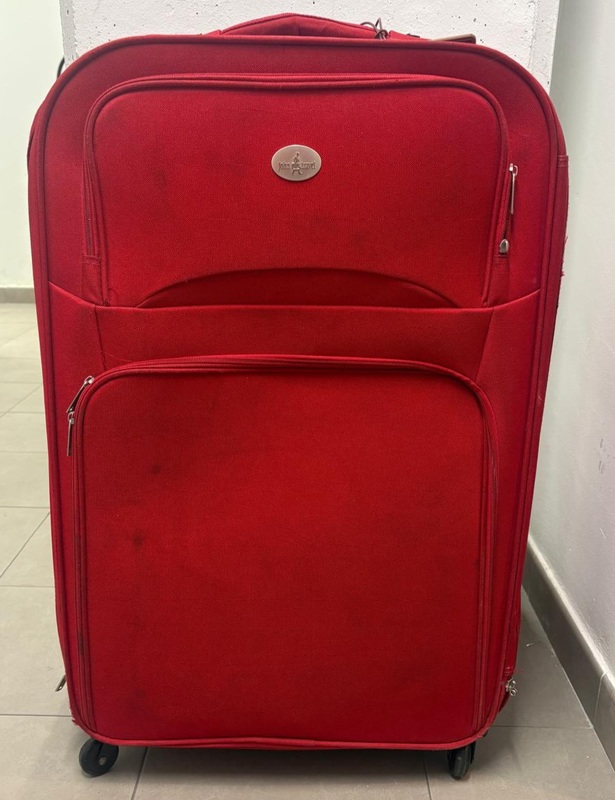 Maleta roja grande