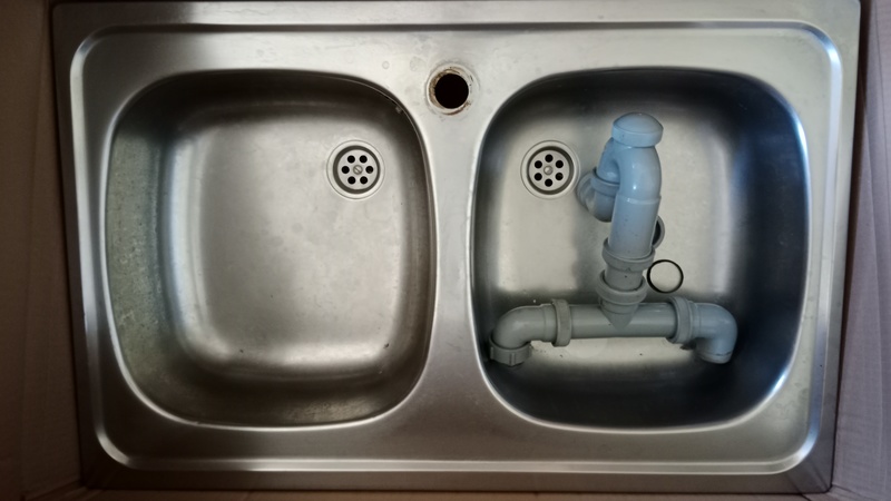 Fregadero de acero inoxidable