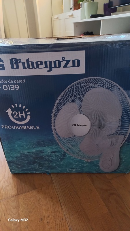 2 ventiladores de pared