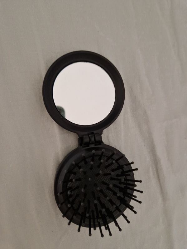 Peine de viaje con espejo 