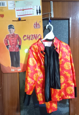 Traje chino para 4 años
