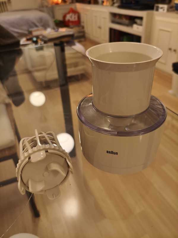 Accesorios de batidora Braun antigua