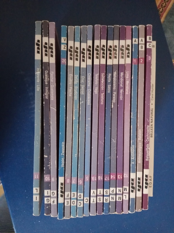 Colección de libros de bolsillo