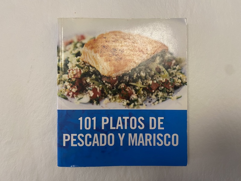 Regalo libro de recetas de pescado