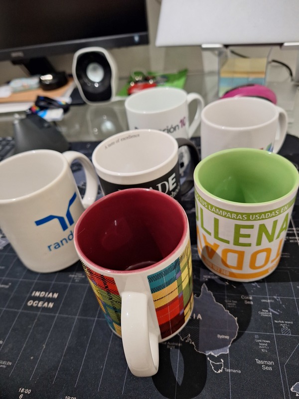 Tazas de lozas