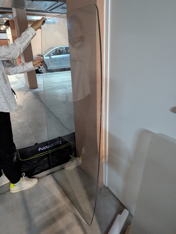 Cristal de mesa de comedor