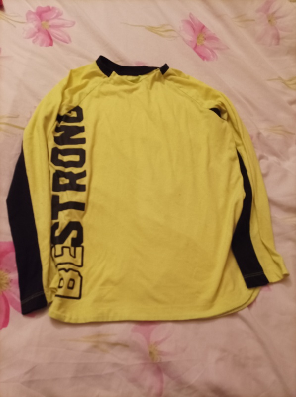 Camiseta verde sin mangas talla 9- 10