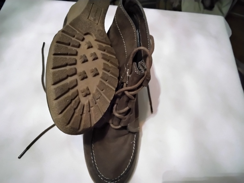 BOTINES MARRON TALLA 38 