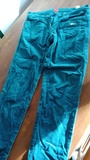 Pantalón de pana azul talla 38