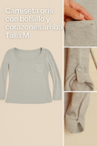 Camiseta gris